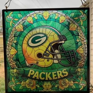Green Bay Packers Sublimated Glass Panel
